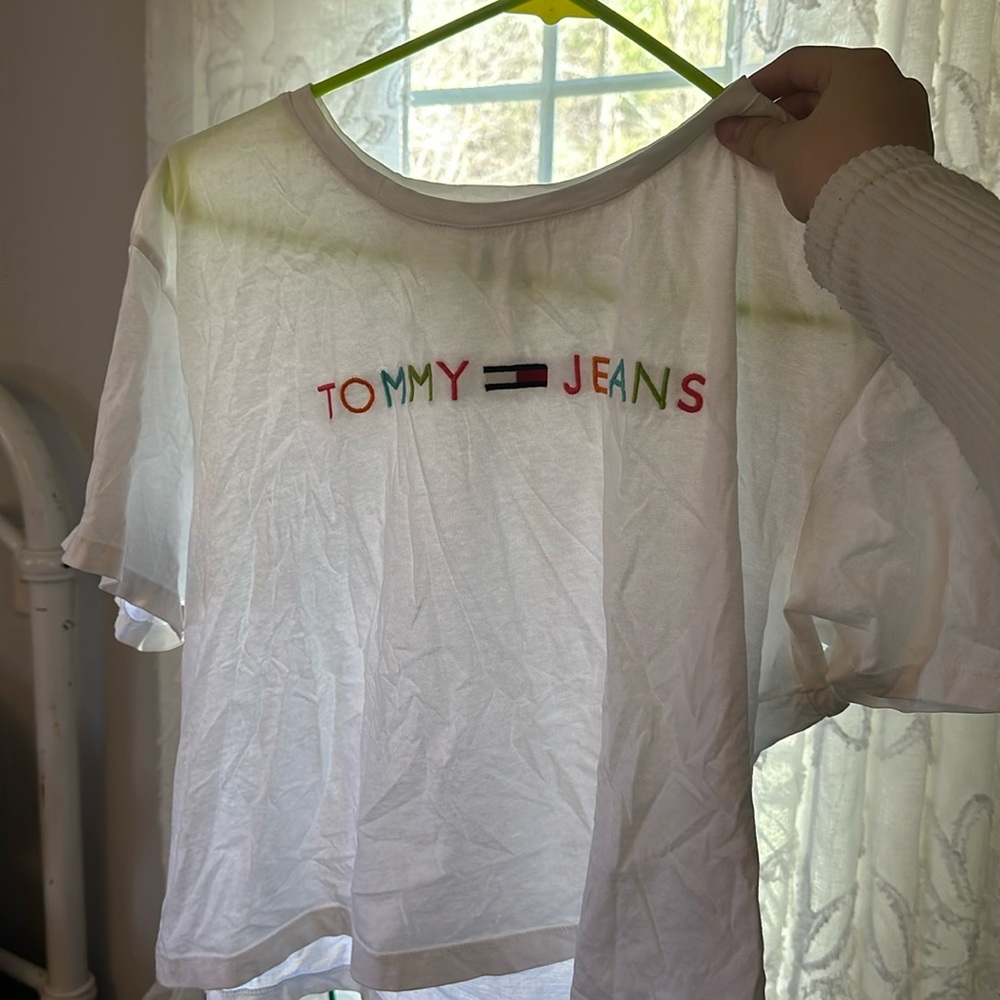 Brand new Tommy Hilfiger cropped T-shirt